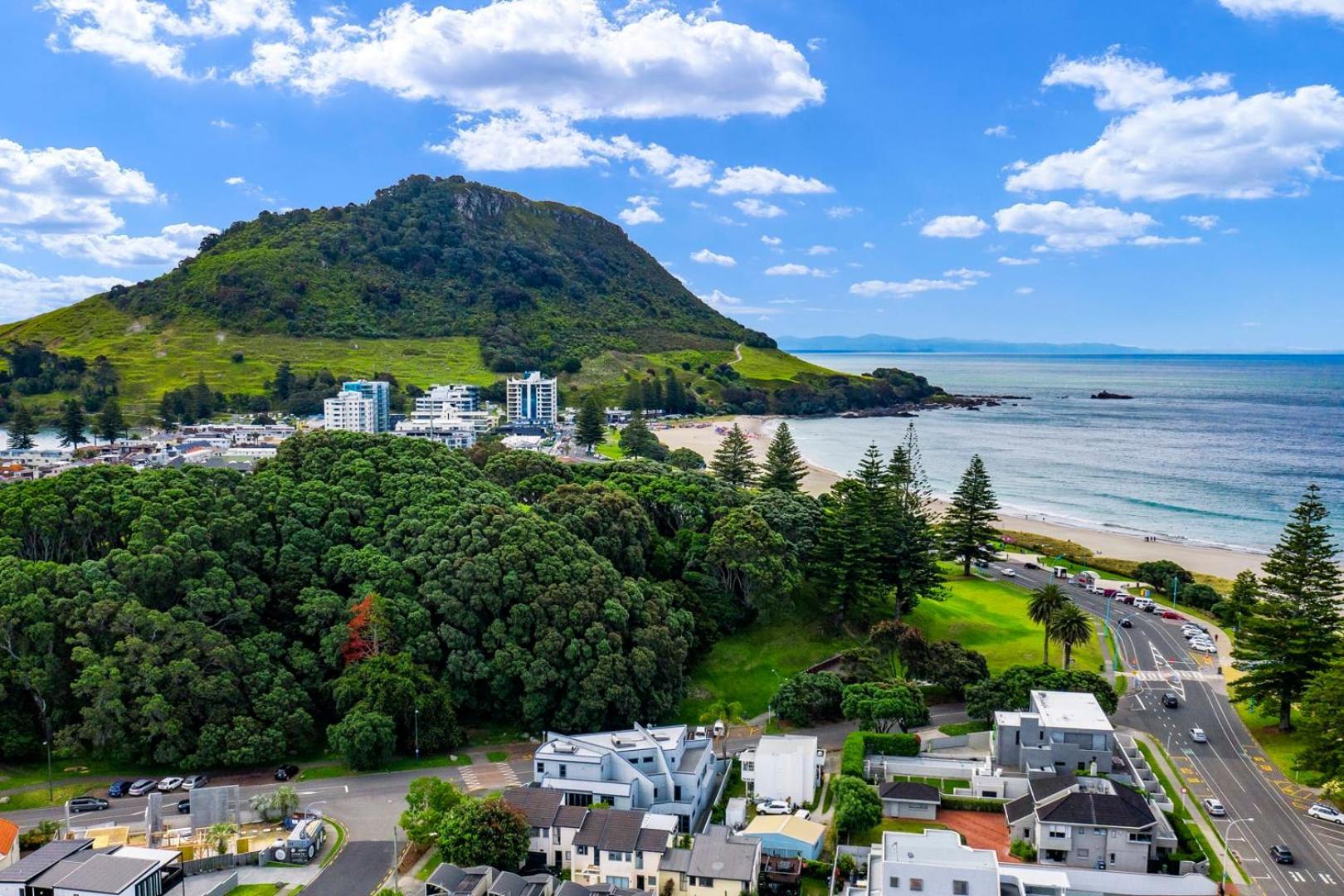 Pacific Escape - Downtown, Beach & Sea Views Mount Maunganui Exterior foto