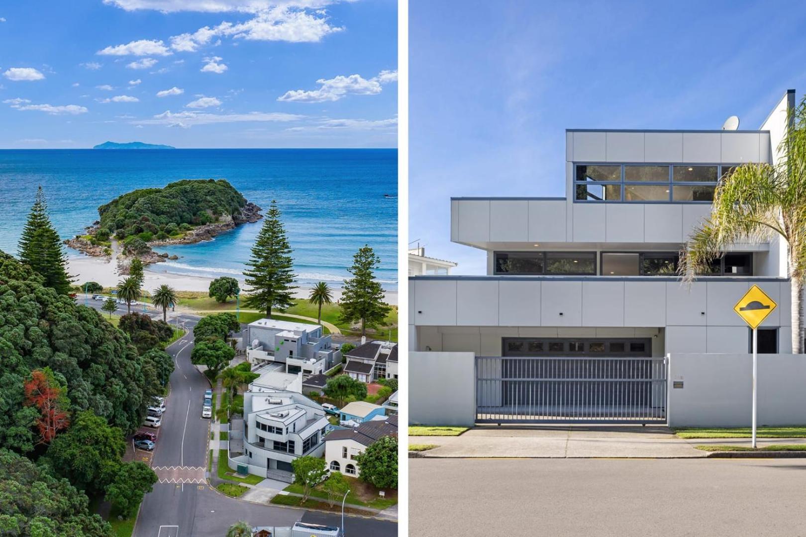 Pacific Escape - Downtown, Beach & Sea Views Mount Maunganui Exterior foto
